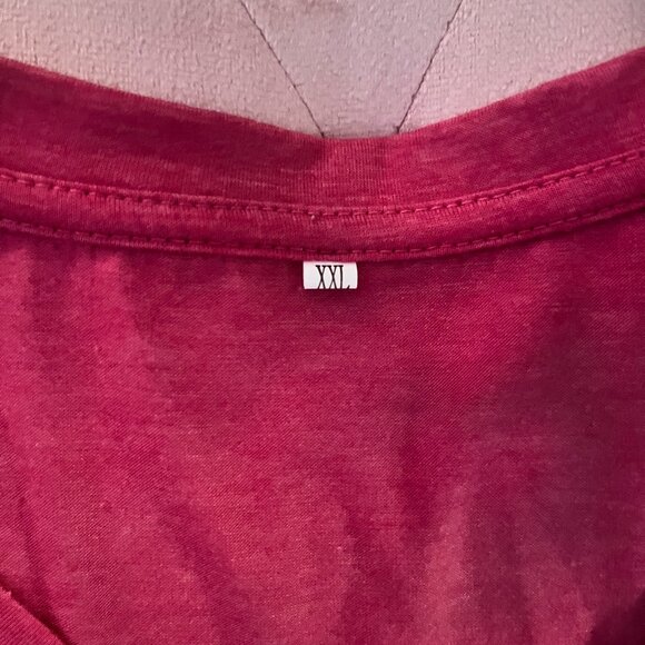 Have The Day You Deserve T-Shirt Pink XXL Like NEW - Picture 9 of 10